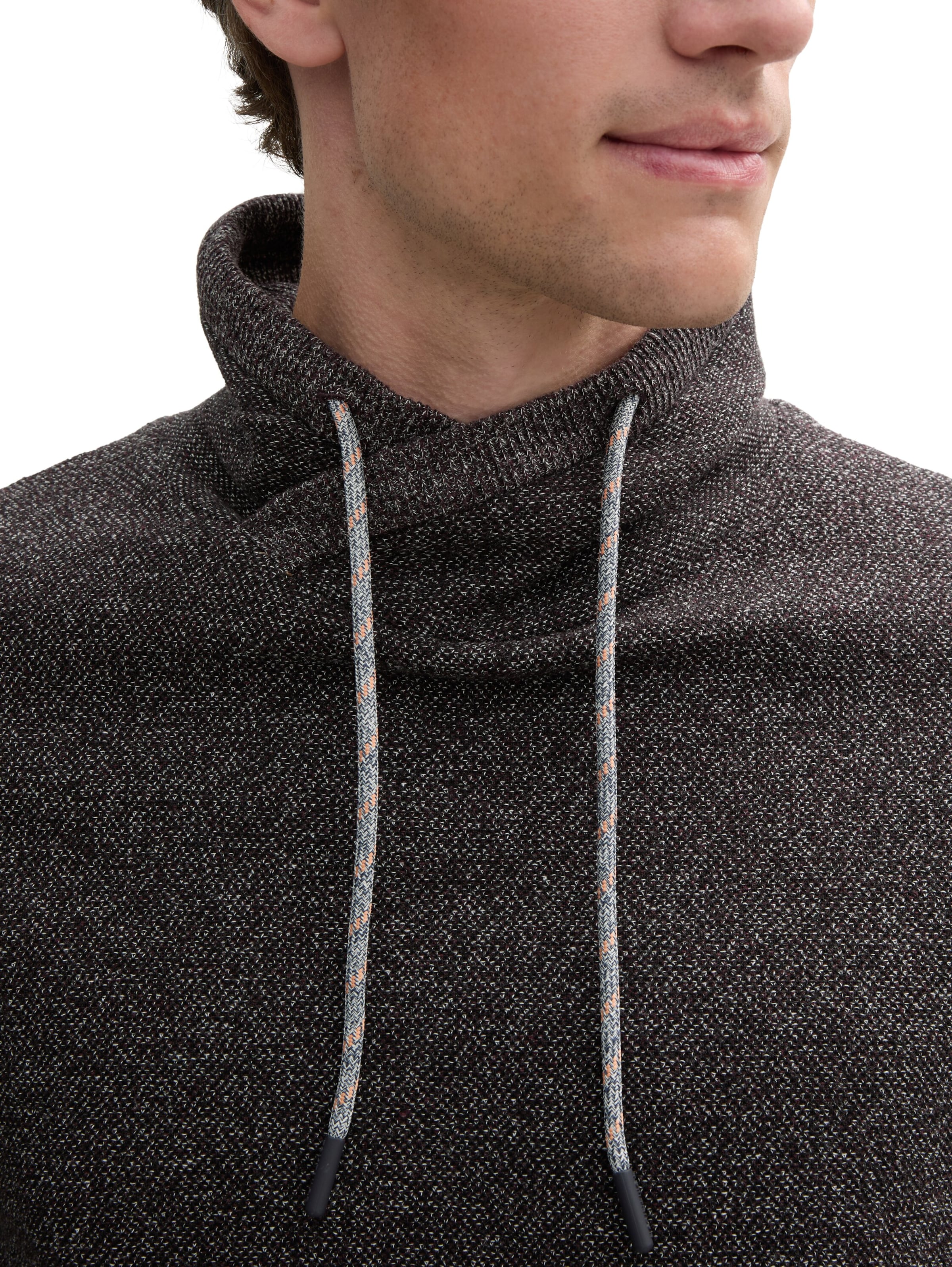 TOM TAILOR Sweater in Black