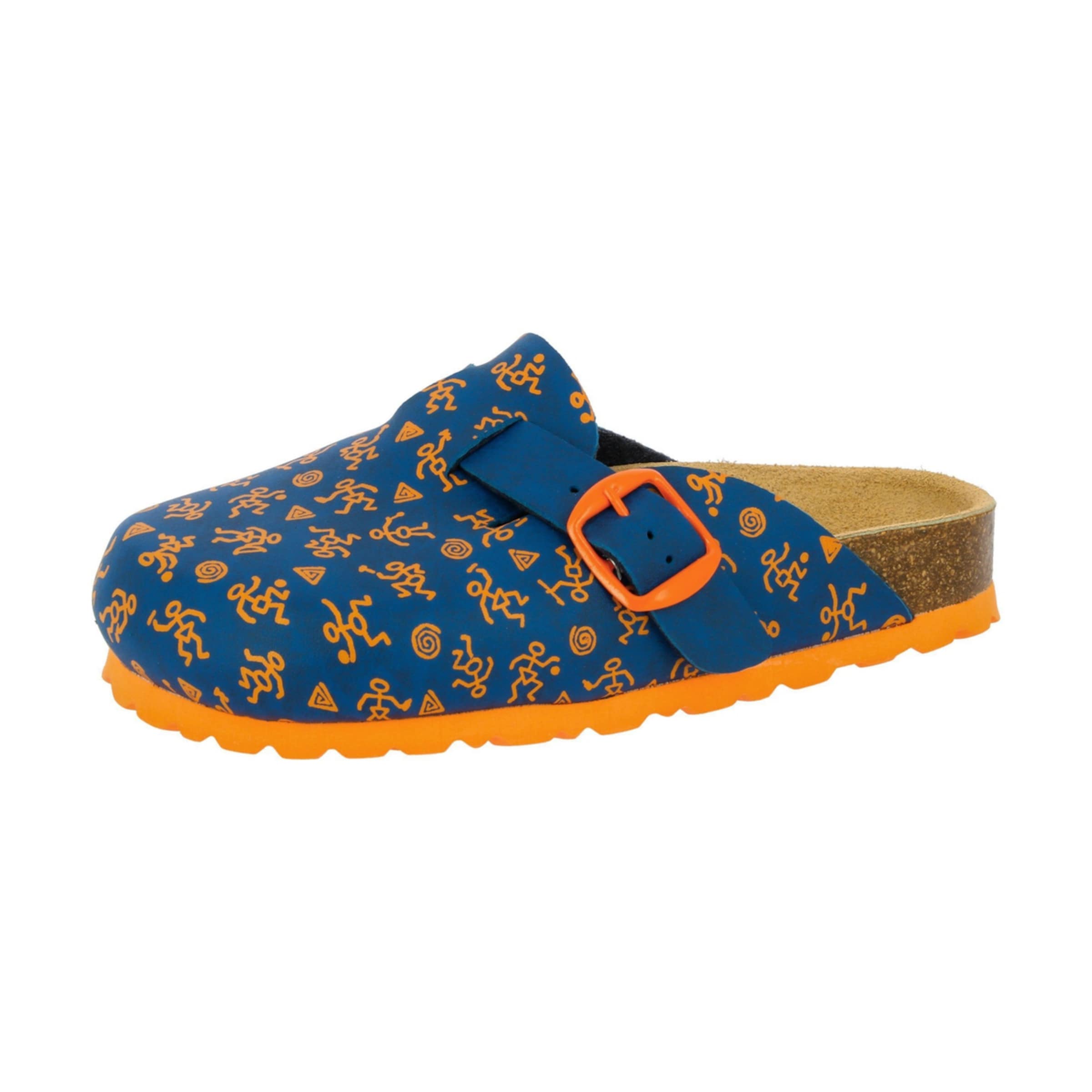 LICO Open shoes 'Bioline' in Blue: front