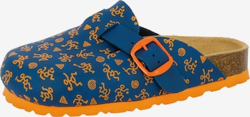 LICO Clogs 'Bioline' in Blau: Vorderseite