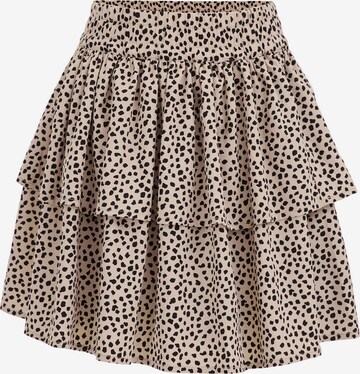 WE Fashion Nederdel i beige: forside