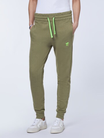 Polo Sylt Tapered Pants in Green: front