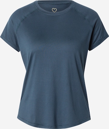 T-shirt fonctionnel 'Gaina' Athlecia en bleu : devant