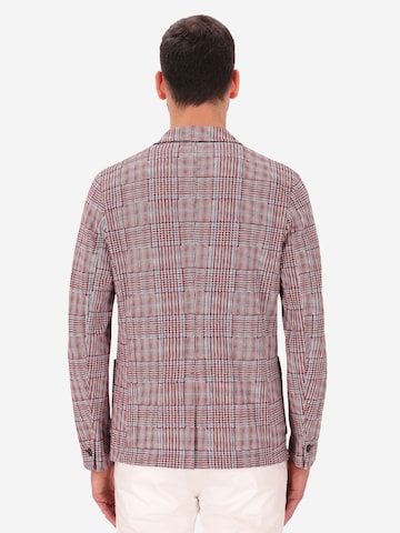 Distretto12 Comfort fit Colbert 'Gall' in Rood