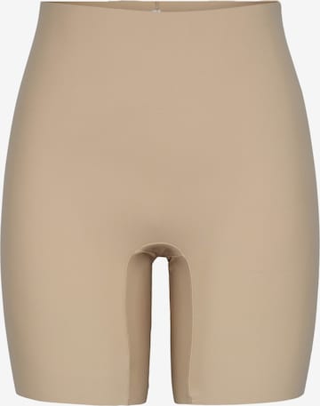 PIECES Skinny Leggings 'NAMEE' in Beige: front