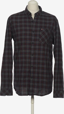 Tommy Jeans Button Up Shirt in L in Red: front