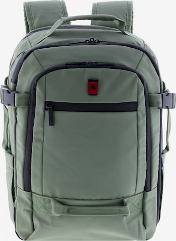 Gladiator Backpack in Green: front