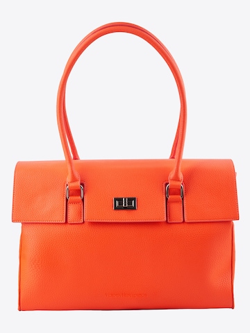 Victoria Hyde Handbag in Orange: front