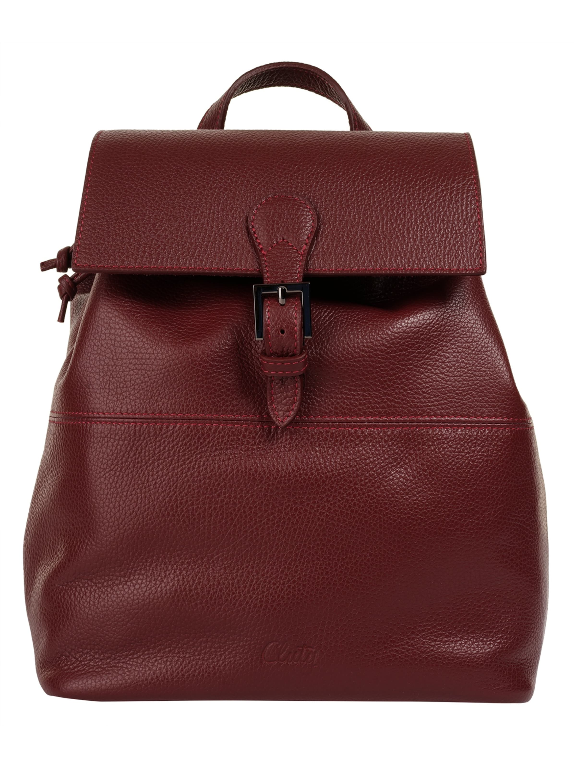 Cluty Rucksack‌‌‌‌‌ in Rot: Vorderseite
