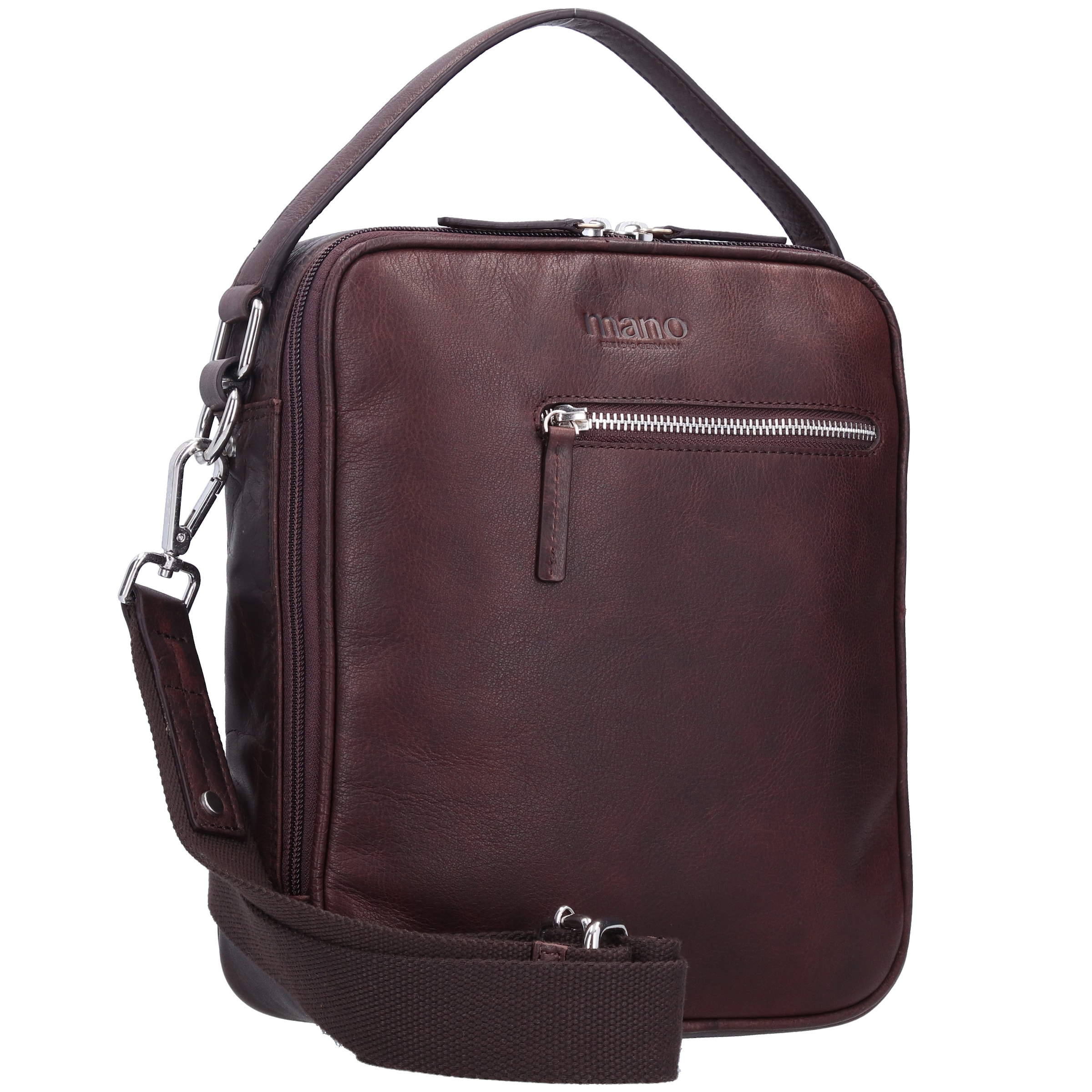 mano Handtasche 'Don Pietro' in Braun