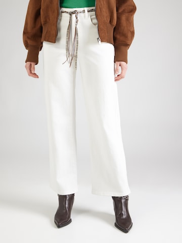 ZABAIONE - Loosefit Vaquero 'Ju44lia' en blanco: frente
