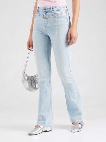Tally Weijl Flared Jeans in Blue: front