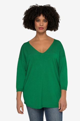 Angel of Style Sweater in Green: front