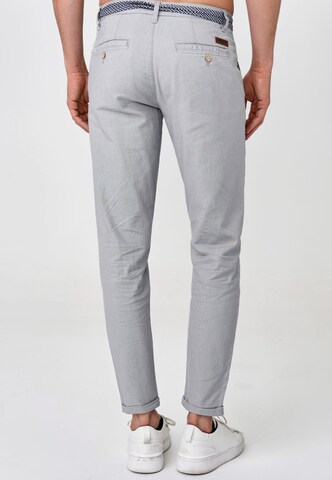 INDICODE JEANS Slimfit Chino ' Bryne ' in Grijs