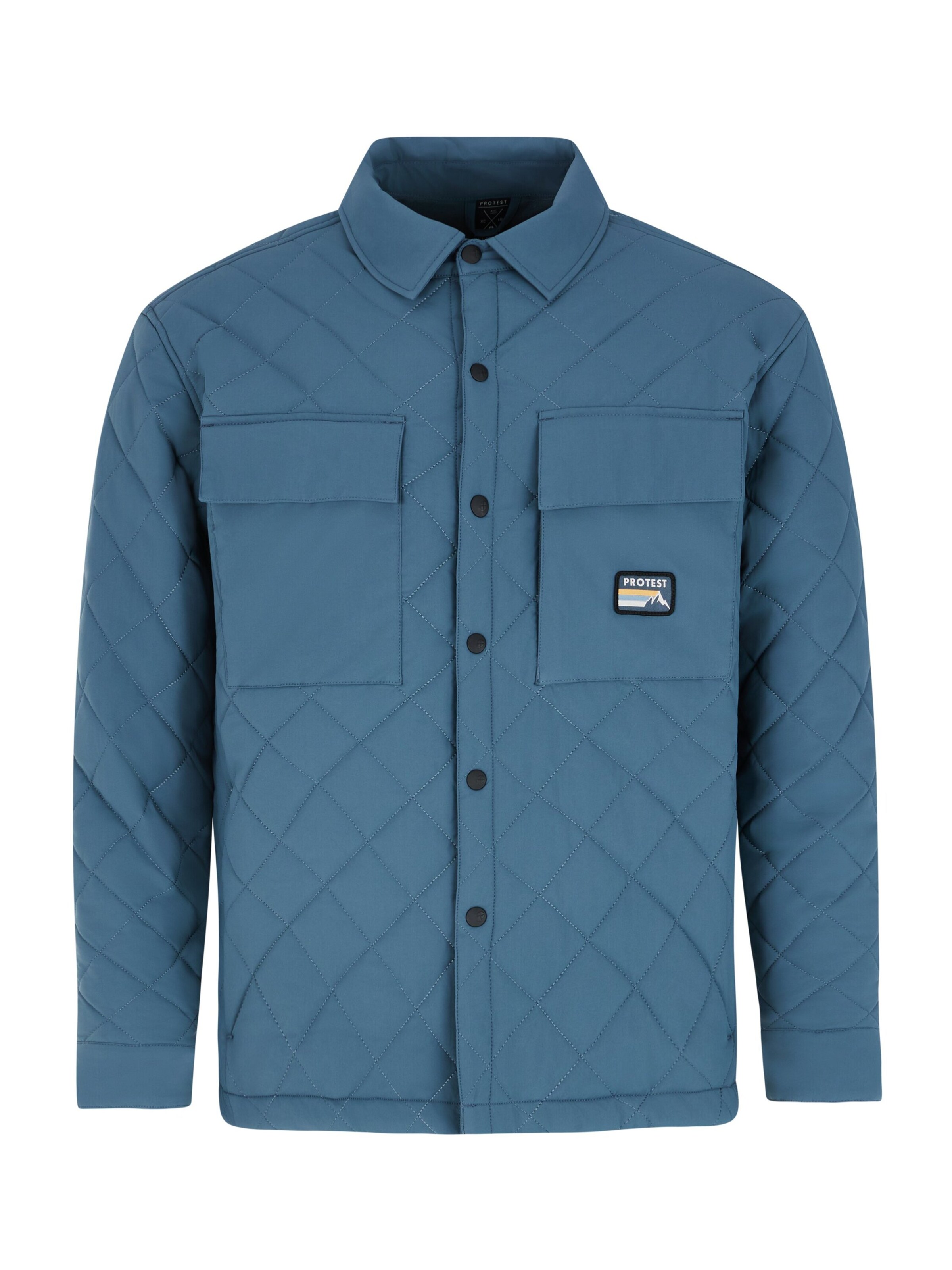 PROTEST Winterjacke 'PRTDRYDEN'‌‌‌‌‌ in Blau: Vorderseite