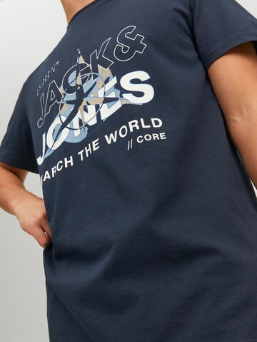 JACK & JONES T-Shirt 'Hunt' in Blau