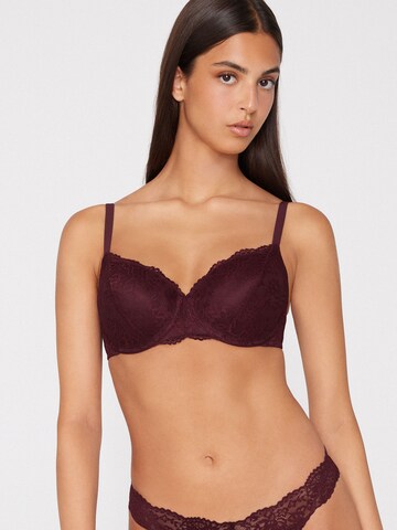 Tezenis Classic Bra 'Prague' in Red: front