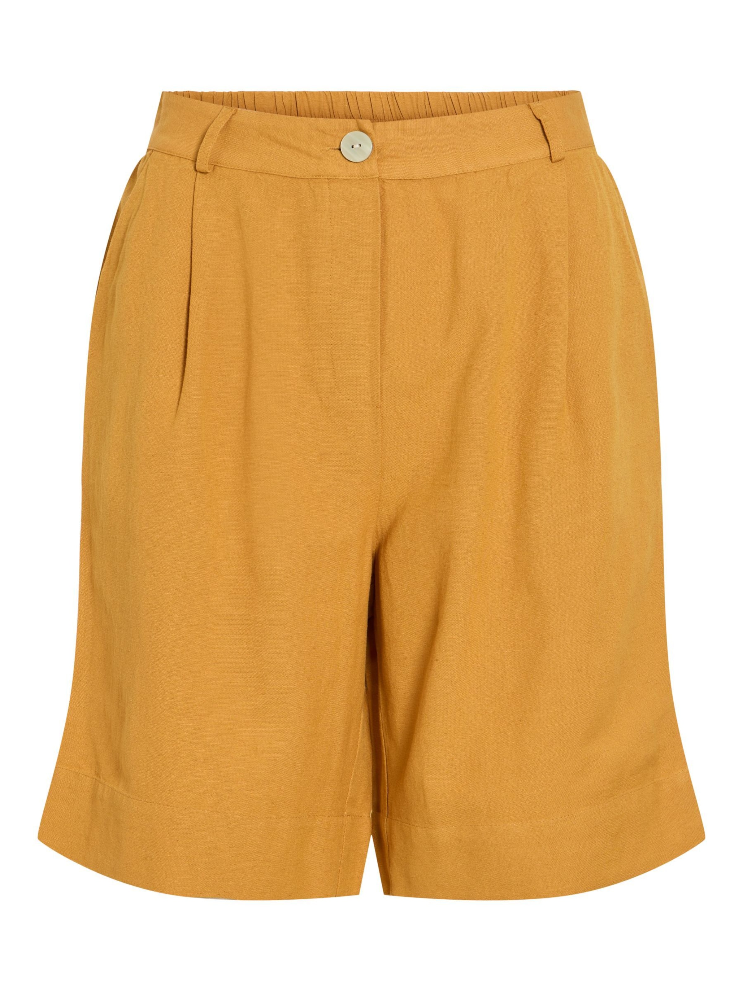 VILA Broek 'VIPRISILLA' in Bruin: voorkant