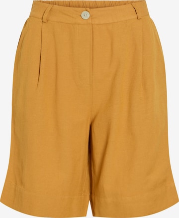 VILA Broek 'VIPRISILLA' in Bruin: voorkant