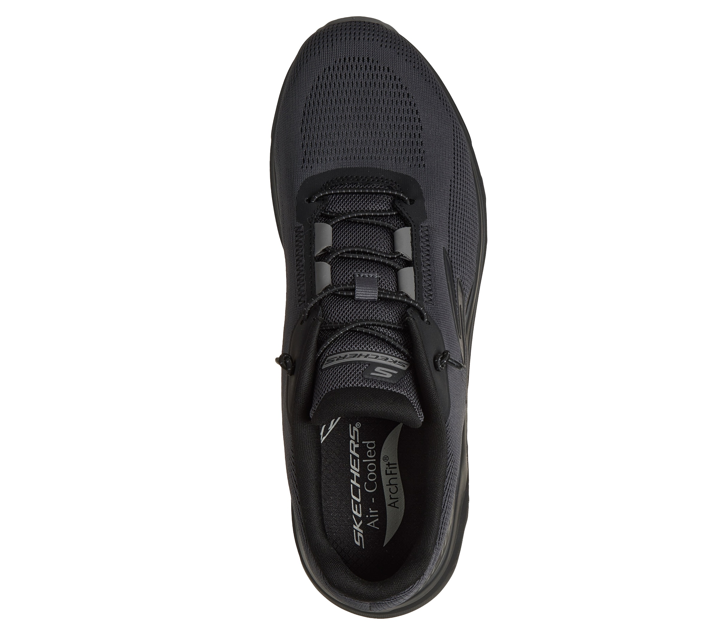 SKECHERS Slip On in Schwarz