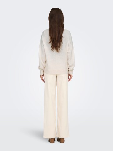Pull-over JDY en blanc