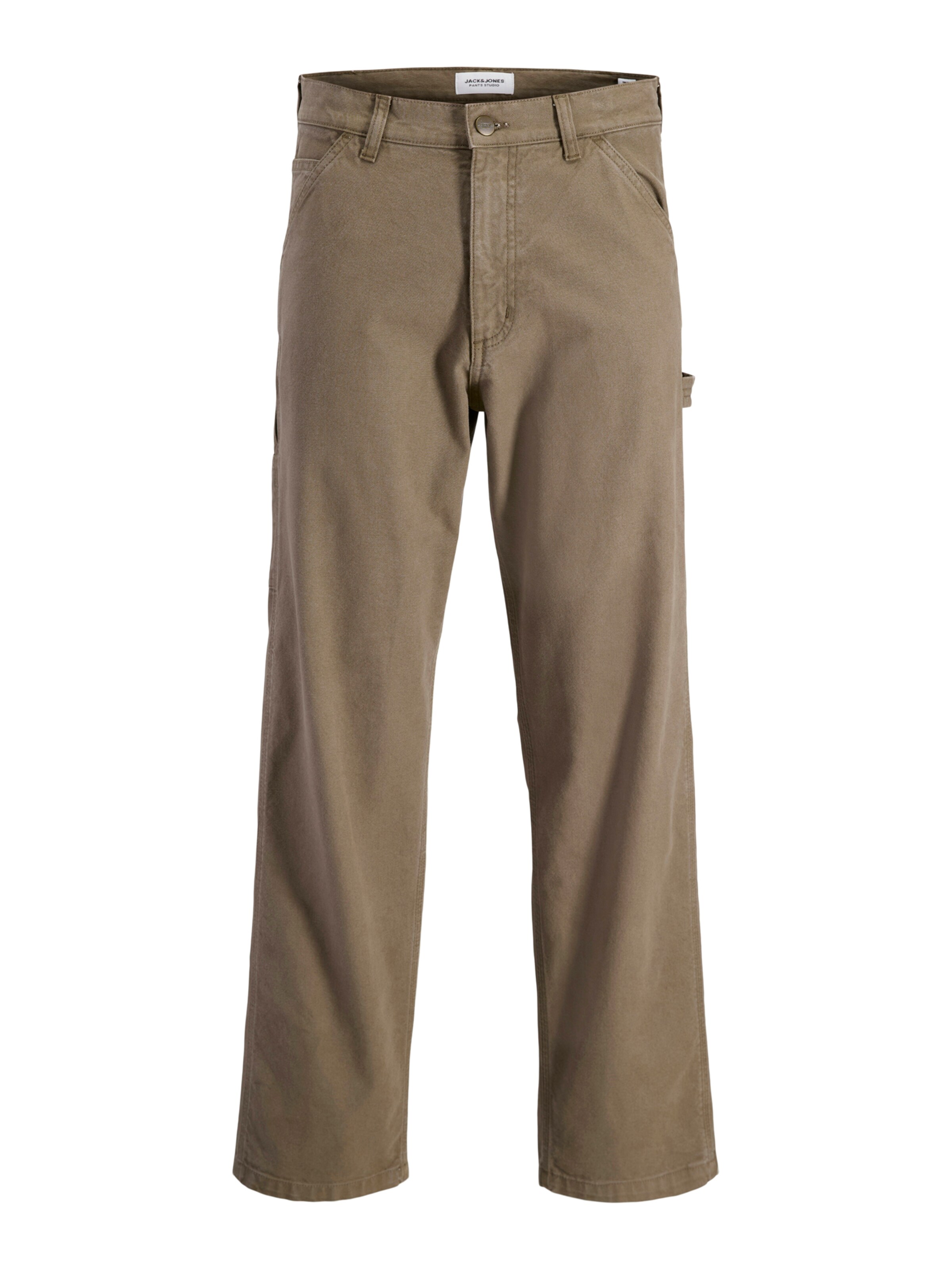 JACK & JONES Штаны 'JPSTeddie JJCarpenter' в Коричневый: спереди