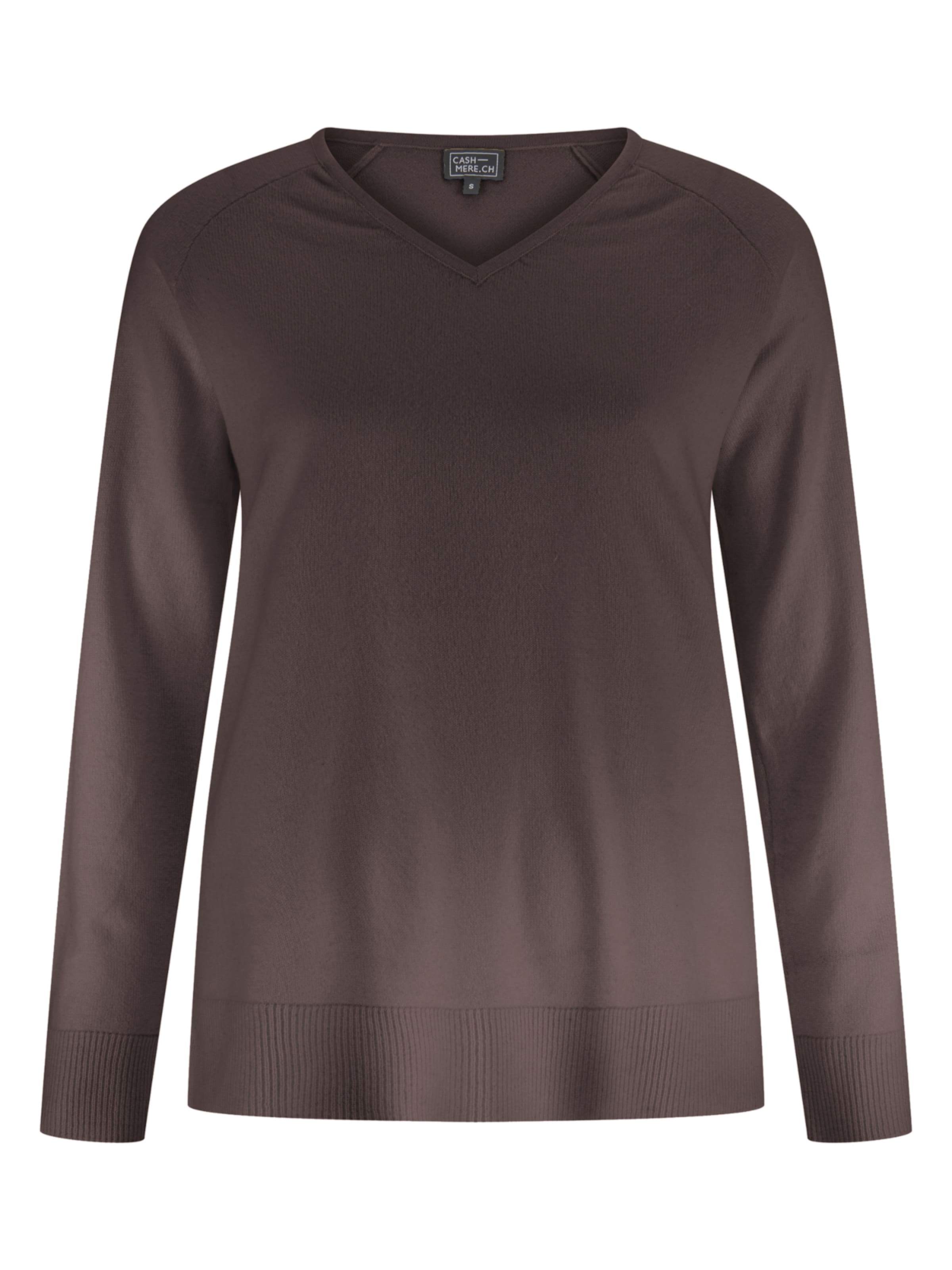 CASH-MERE.CH Sweater in Brown: front