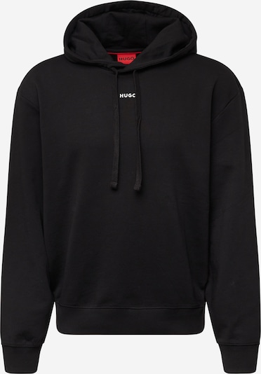 HUGO Red Sweatshirt 'Dapo' in schwarz / weiß, Produktansicht