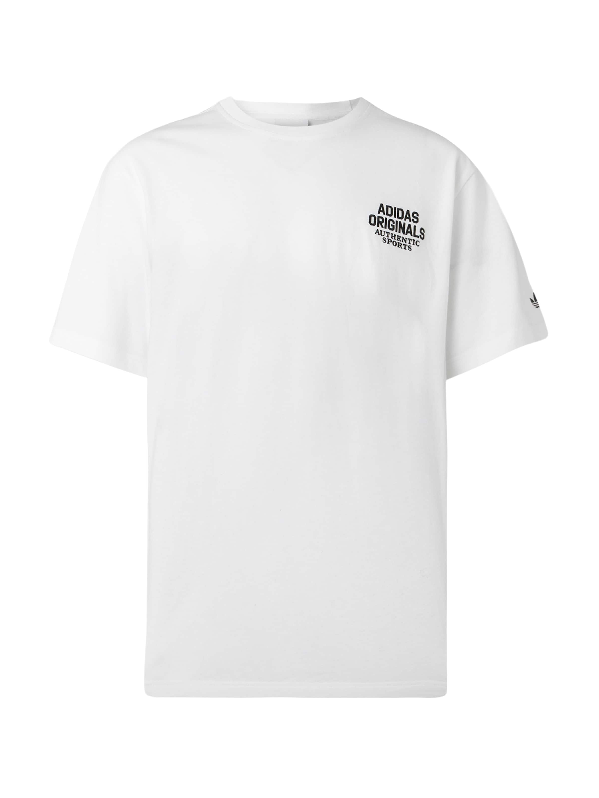 ADIDAS ORIGINALS T-Shirt in Weiß: Vorderseite