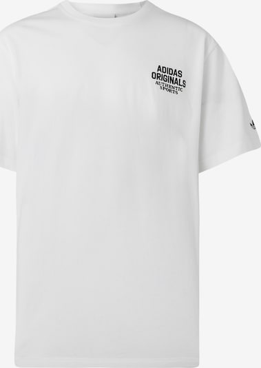 ADIDAS ORIGINALS Majica veličine S u crna / bijela, Pregled proizvoda