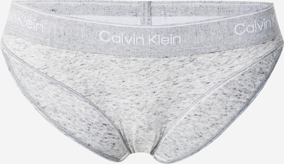 Moteriškos kelnaitės iš Calvin Klein Underwear, spalva – šviesiai pilka / tamsiai žalia / balta, Prekių apžvalga