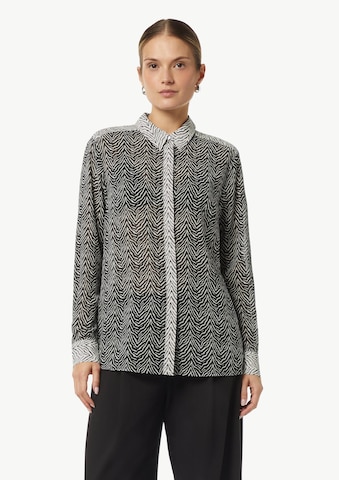 COMMA Blouse in Zwart: voorkant