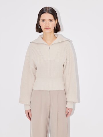 Pullover 'Fabienne' di LeGer by Lena Gercke in beige: frontale