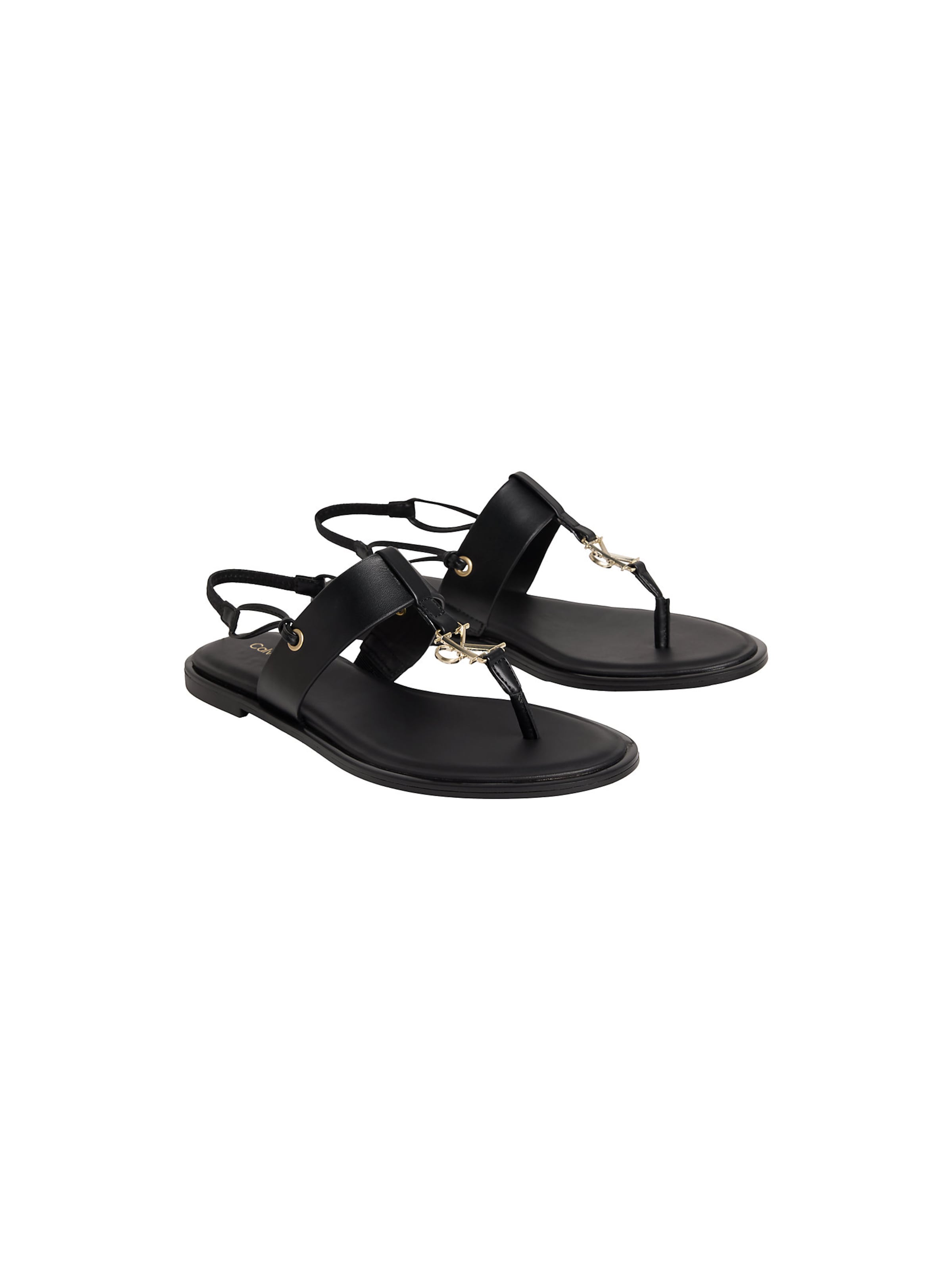 Calvin Klein Teenslipper 'Filomena' in Zwart