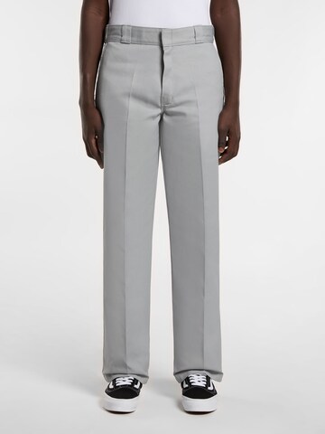 regular Pantaloni con piega frontale '874' di DICKIES in grigio: frontale