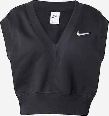 Nike Sportswear Свитшот 'PHNX FLC' в Черный: спереди