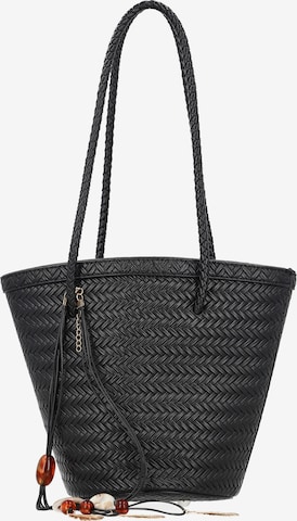 faina - Bolso de mano en negro: frente