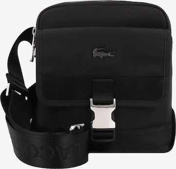 LACOSTE Crossbody Bag in Black: front