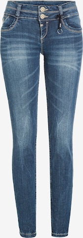 TIMEZONE Regular Jeans 'Enya' in Blauw: voorkant