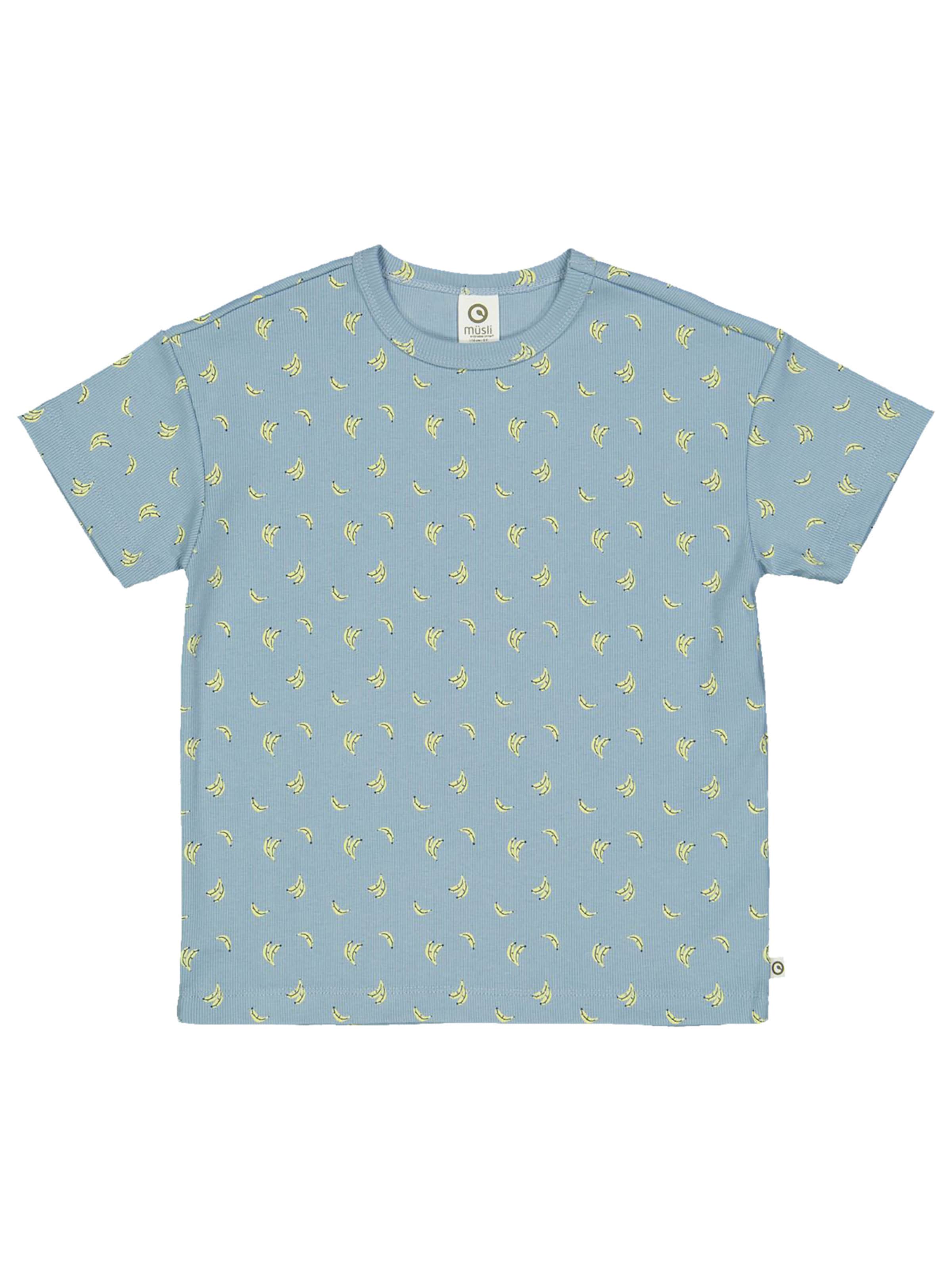 Müsli by GREEN COTTON Shirt in Blue: front