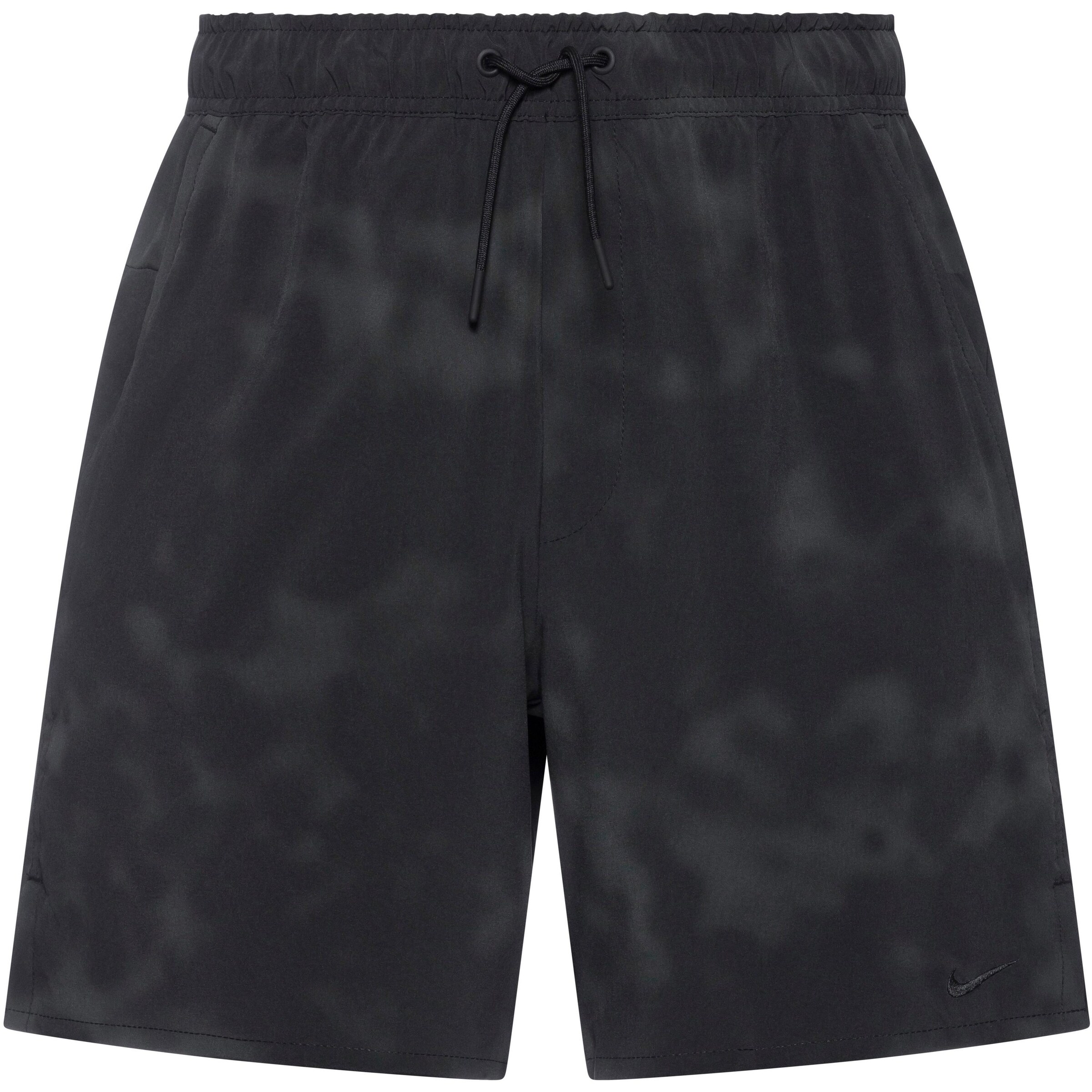 NIKE Regular Workout Pants in Black: front