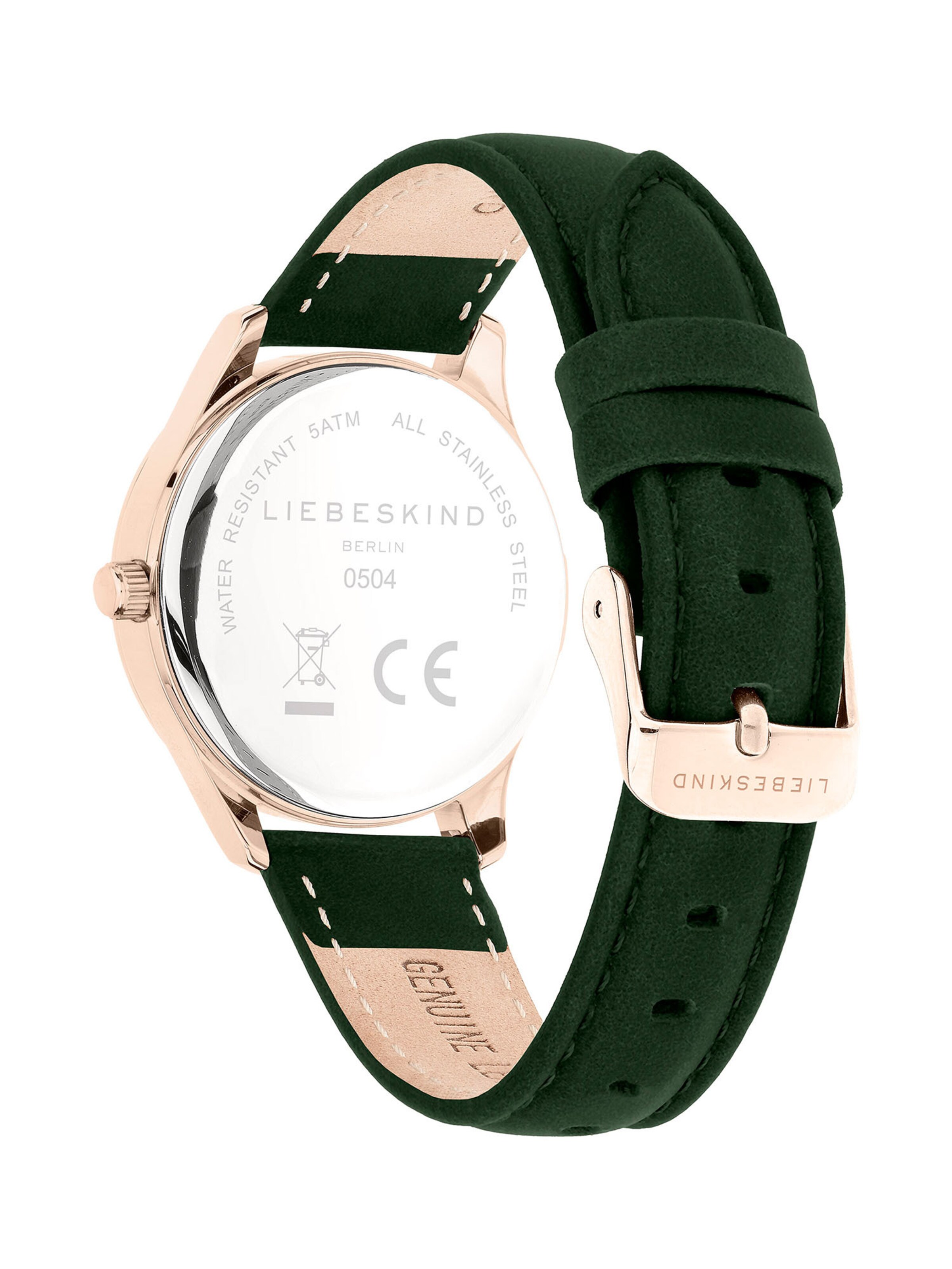 Montre à affichage analogique Liebeskind Berlin en vert