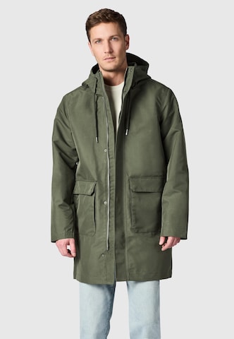 Ragwear - Sobretudo meia-estação em verde: frente