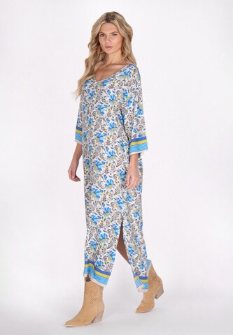 usha FESTIVAL Jurk in Blauw: voorkant