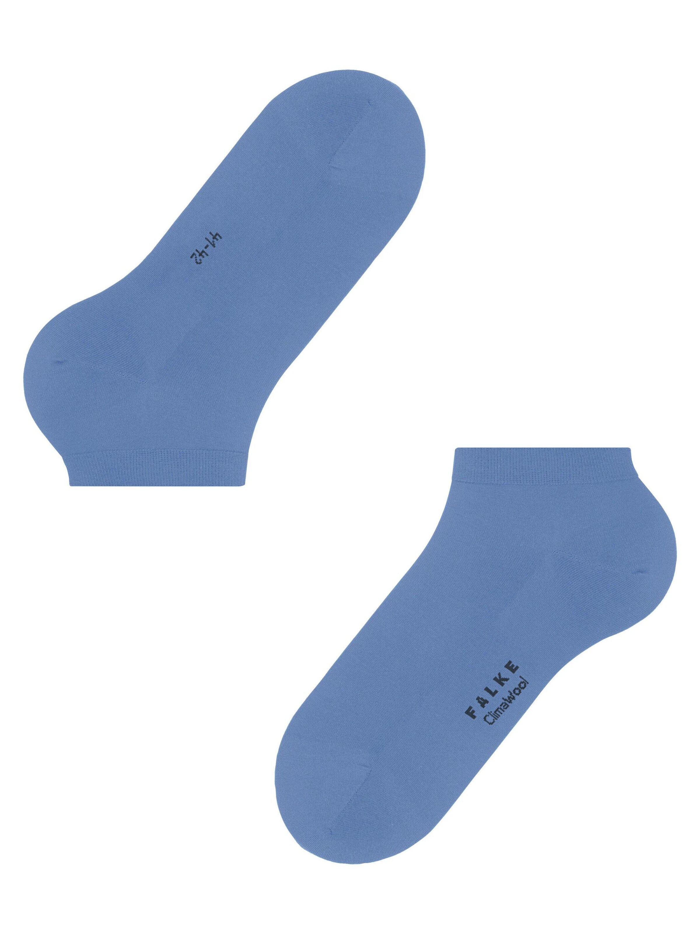 FALKE Socks 'ClimaWool' in Blue