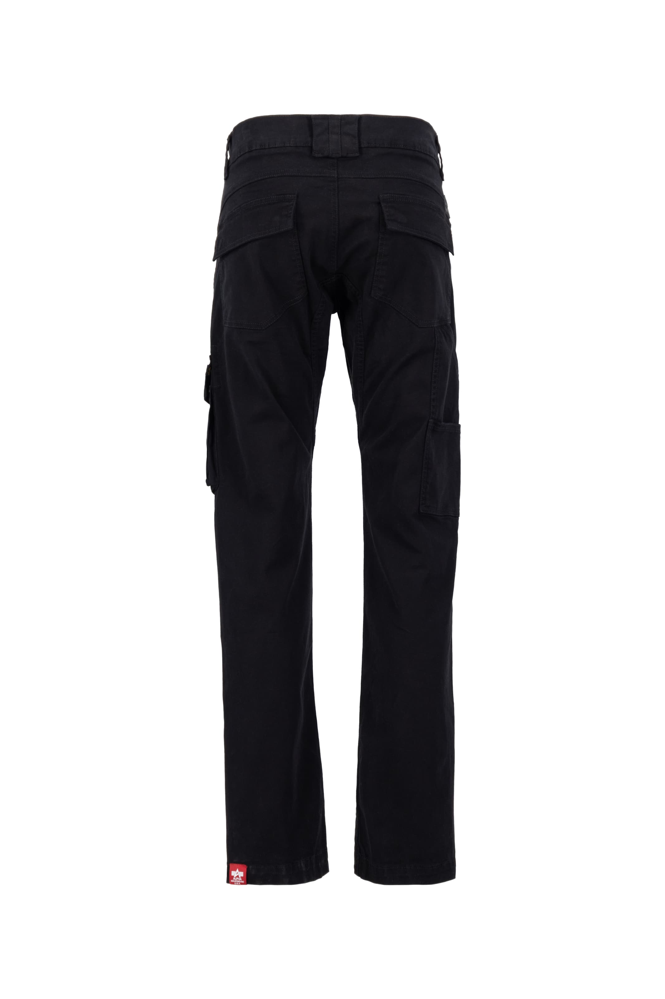 ALPHA INDUSTRIES tavaline Klapptaskutega püksid, värv must