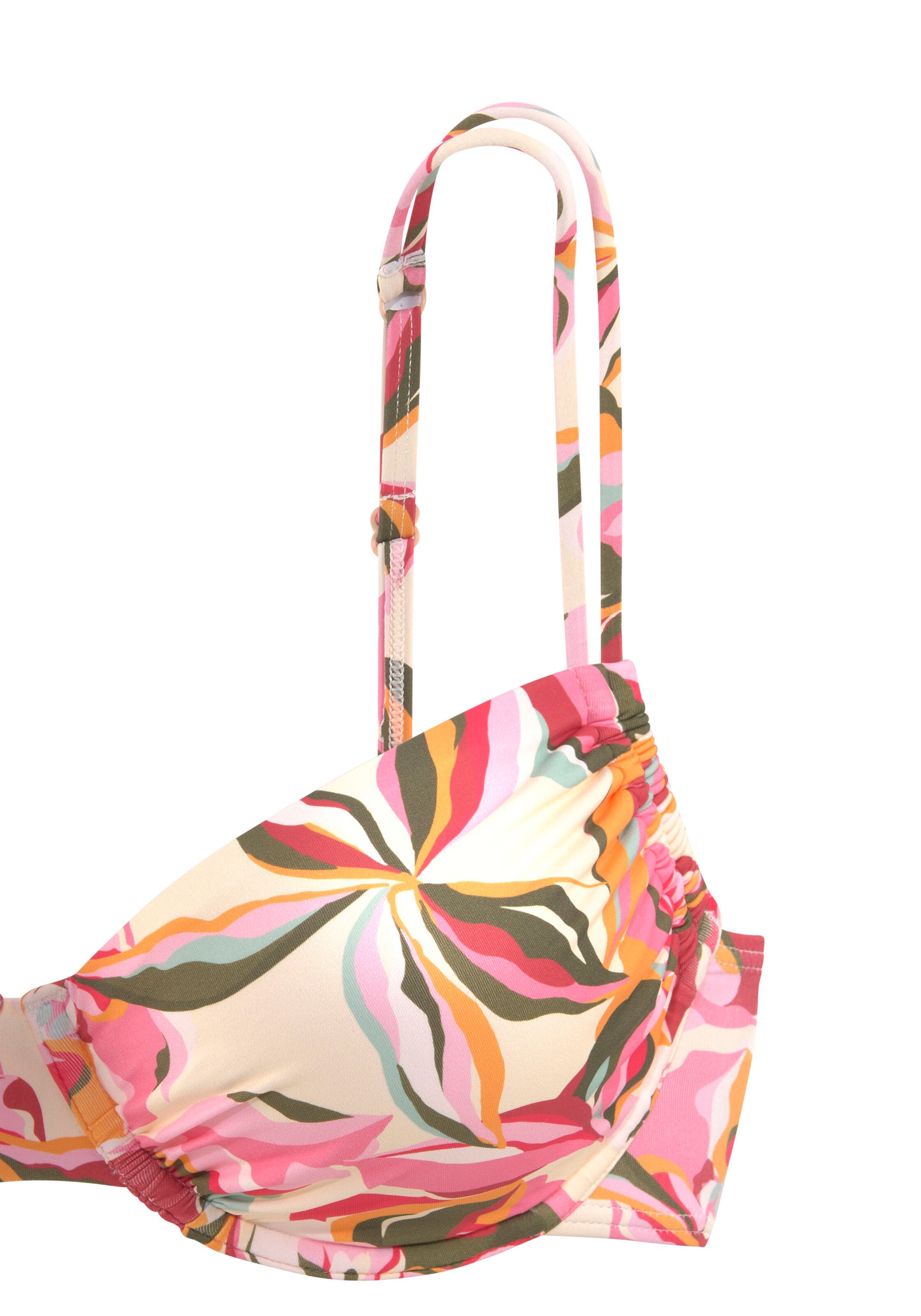 s.Oliver Μπαλκονέ Τοπ μπικίνι σε μπεζ