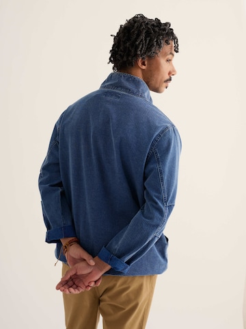 Veste mi-saison 'Boatman Row Smock' Seasalt Cornwall en bleu