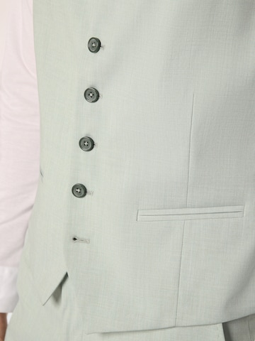 Finshley & Harding Slim fit Suit Vest ' Alameda ' in Green