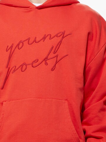 Young Poets Sweatshirt 'Danis' in Red