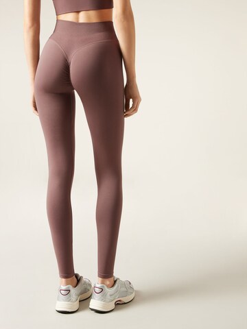 CALZEDONIA Skinny Leggings in Braun